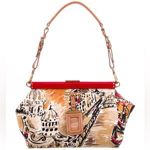 Prada Multicolor Artistic Print Bag